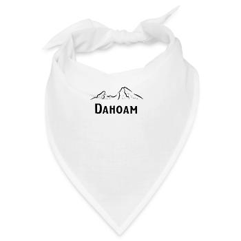 Watzmann Dahoam - Bandana - Weiß - Vorne
