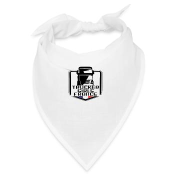 Trucker Girls France Logo - Bandana - Weiß - Vorne