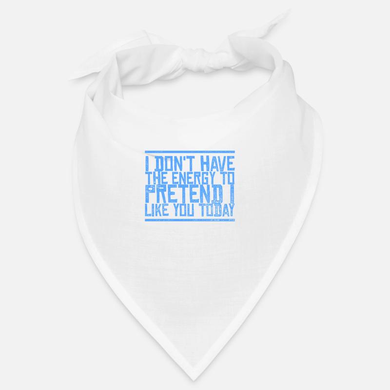 Sarcastic commentary Bandana