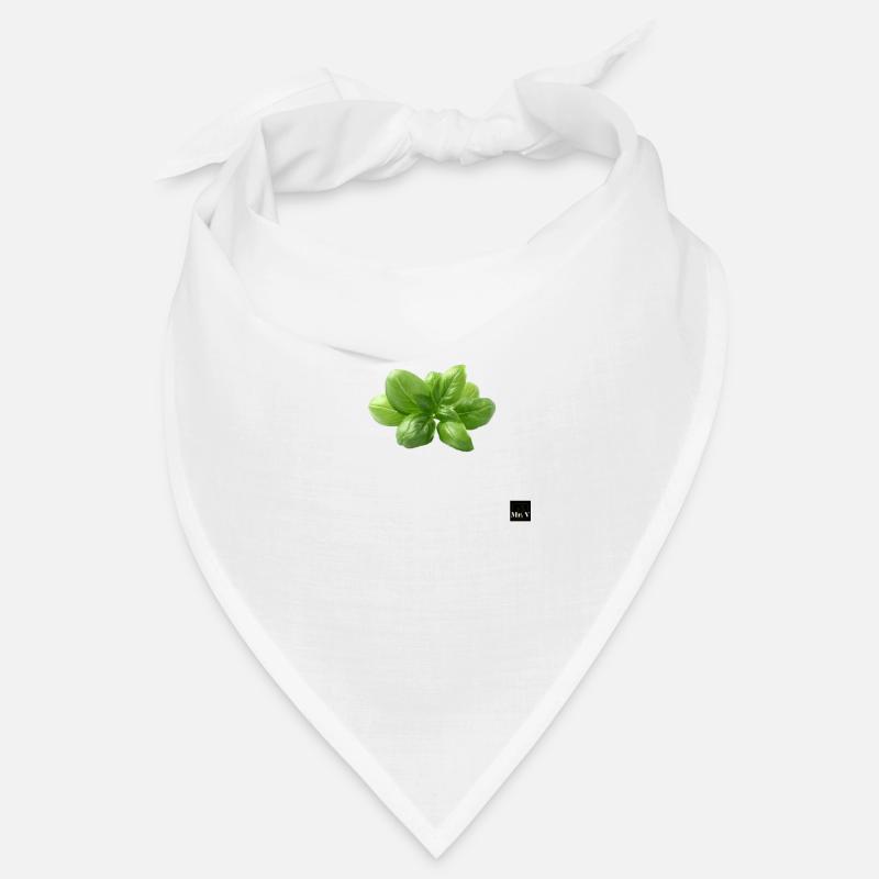 basilikum - Bandana - Weiß