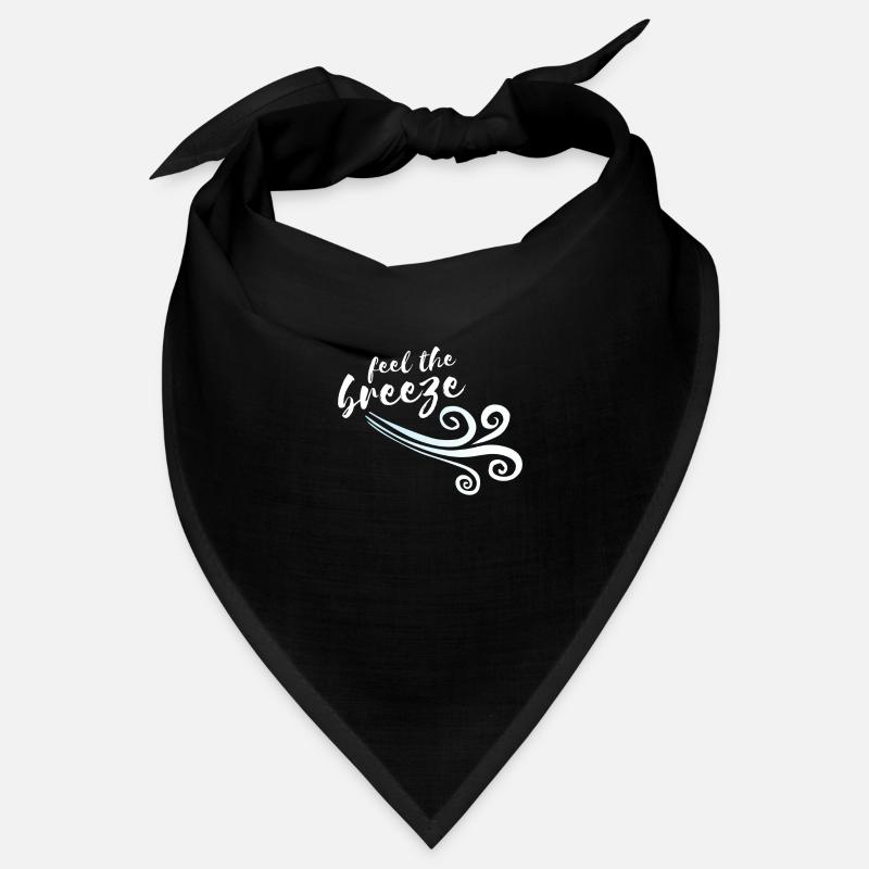 Fühl die Briese! Wind Geschenkidee Bandana