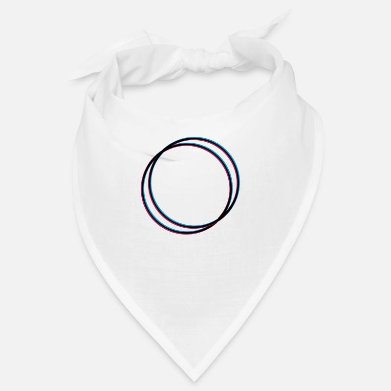 2 circles 3D Bandana
