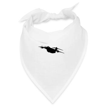 A400M Europa Militärflugzeug, deutsche Luftwaffe - Bandana - Weiß - Vorne