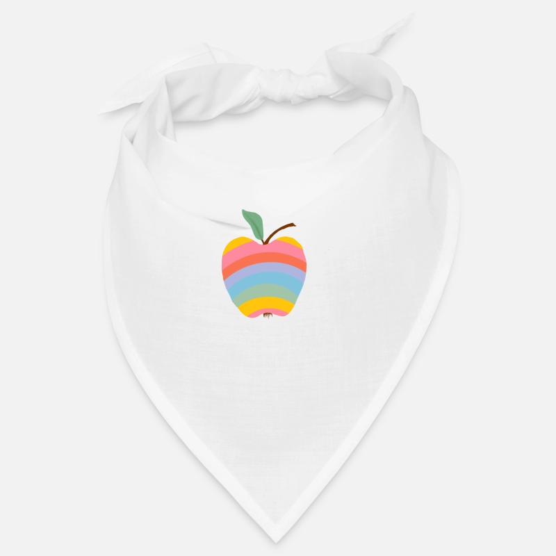 Rainbow Apple Bandana