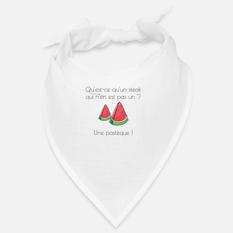 Blague du jour ! Steak ou Pastèque ? Bandana