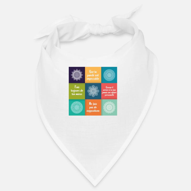 ACCORDS TOLTEQUES - Bandana - blanc