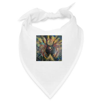 Herzengel "Höchstes Privileg" - Bandana - Weiß - Vorne