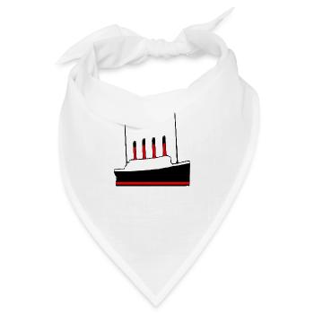 TITANISCHE LEGENDE - Bandana - Weiß - Vorne