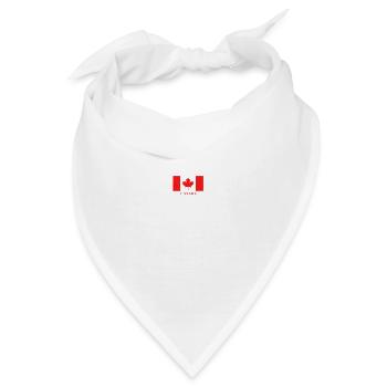 Kanada - Bandana - Weiß - Vorne