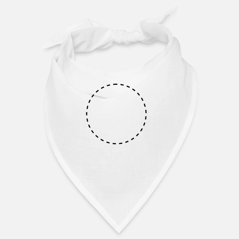 Kreis gestrichelt Bandana