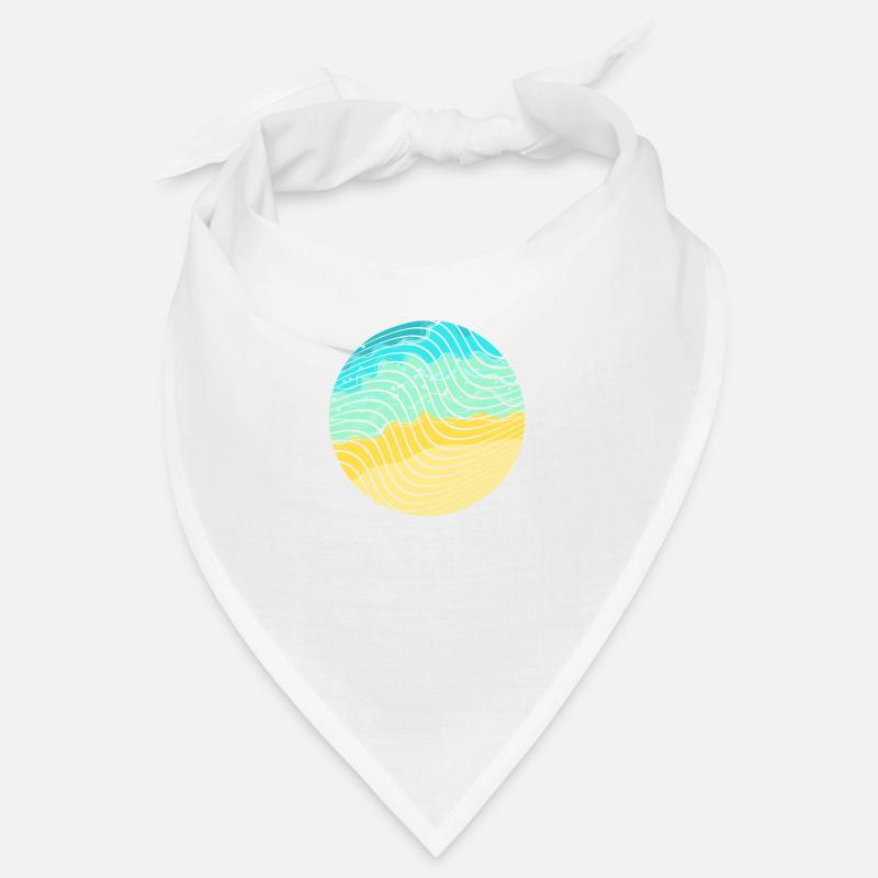 Beach wave Bandana