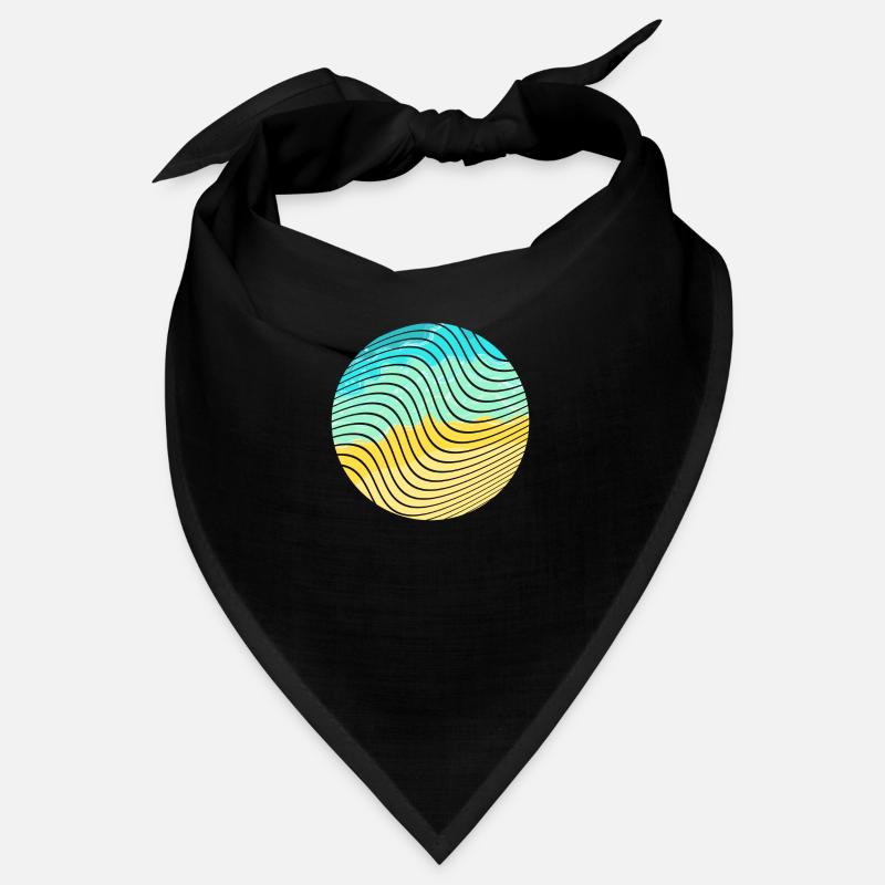 Beach wave Bandana