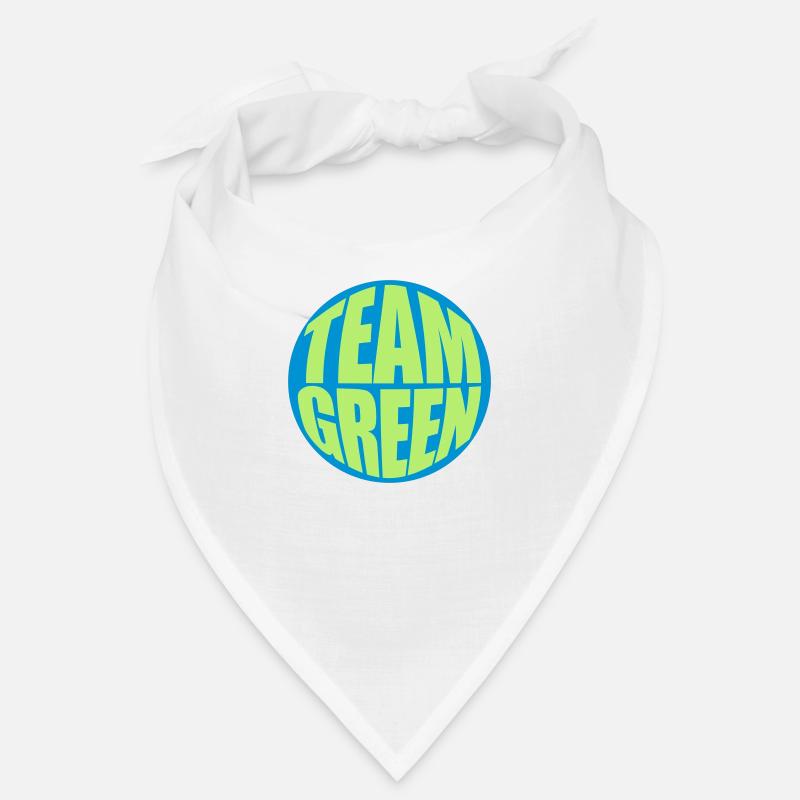 Green team logo Bandana
