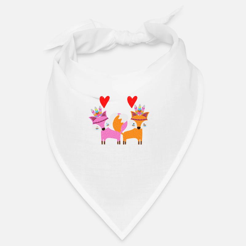 Amour de renard, couple, relation Bandana