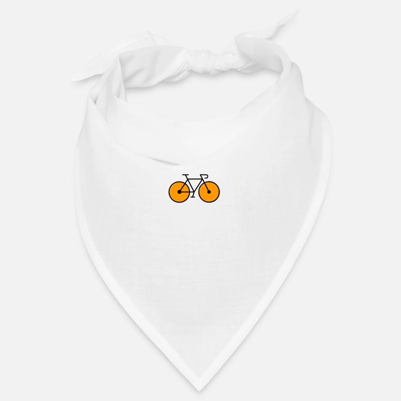 vélo de course orange Bandana