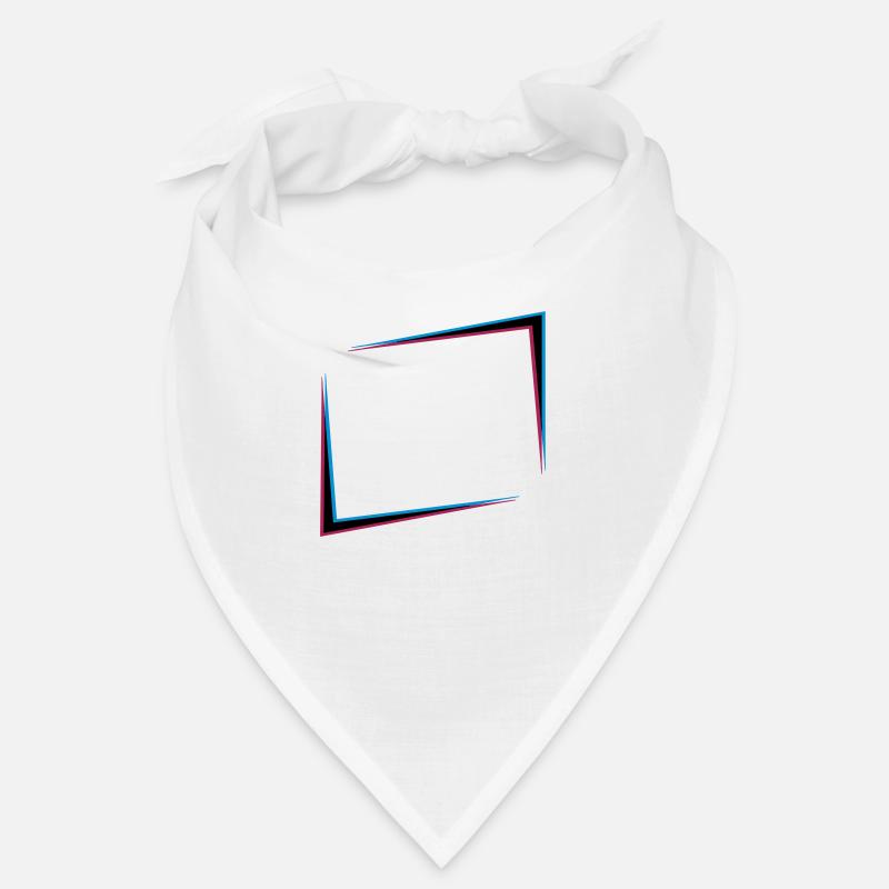 3D Effekt Rahmen Bandana