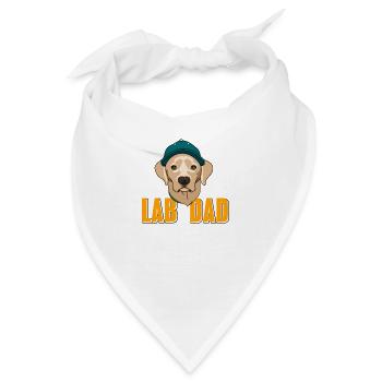 Labrador - Bandana - Weiß - Vorne