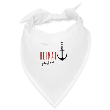 Heimat Hafen - Bandana - Weiß - Vorne