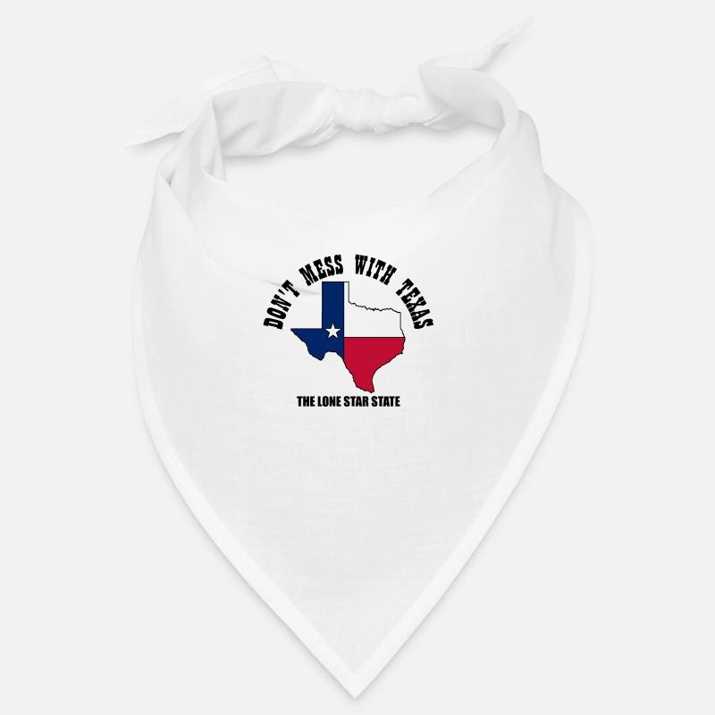 Don’t mess with Texas - Bandana - blanc