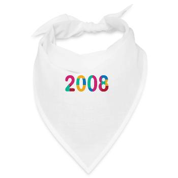 2008 - Bandana - Weiß - Vorne