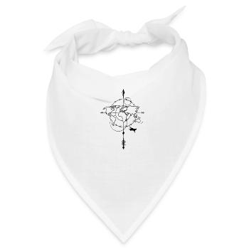 Reise - Bandana - Weiß - Vorne