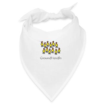 Gleitschirm Paragliding Berge Hen - Bandana - Weiß - Vorne