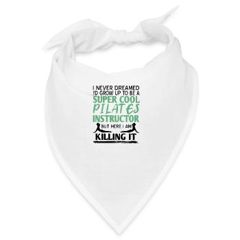 Pilates - Bandana - Weiß - Vorne