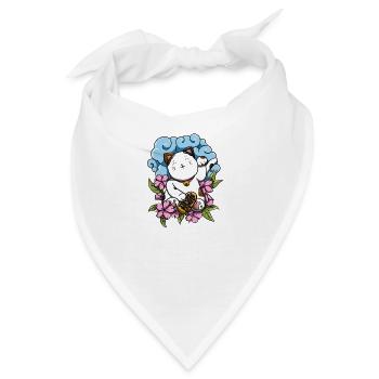 Maneki Neko! - Bandana - Weiß - Vorne