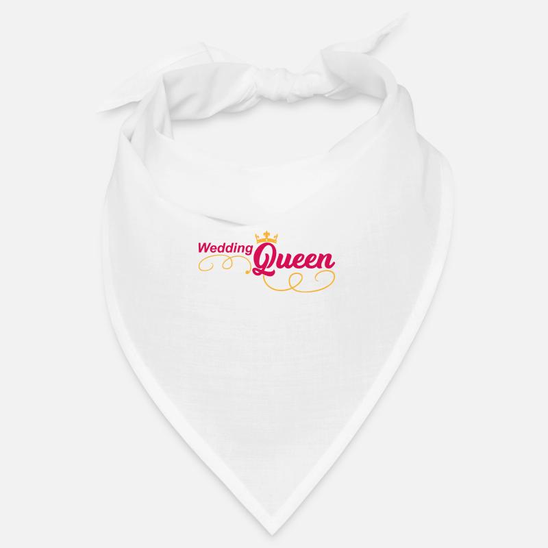 Wedding Queen Braut Hochzeit Ehe Geschenk Bandana