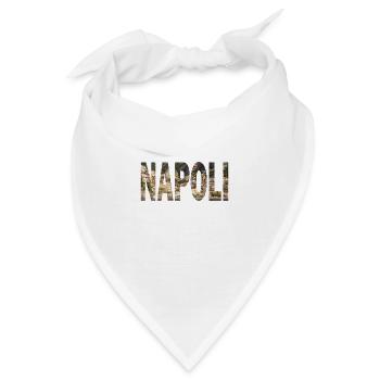 Napoli paesaggio urbano - Bandana - Weiß - Vorne