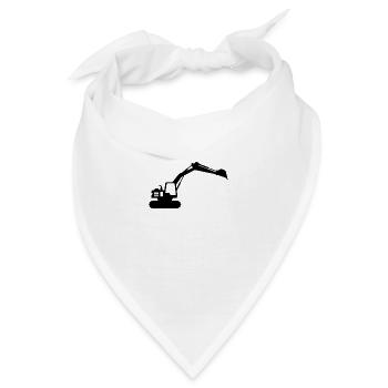 Bagger - Bandana - Weiß - Vorne