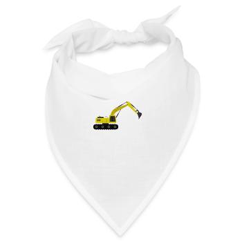 Bagger - Bandana - Weiß - Vorne