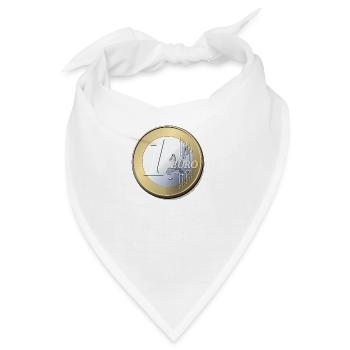 1 Euro Shirt - Bandana - Weiß - Vorne