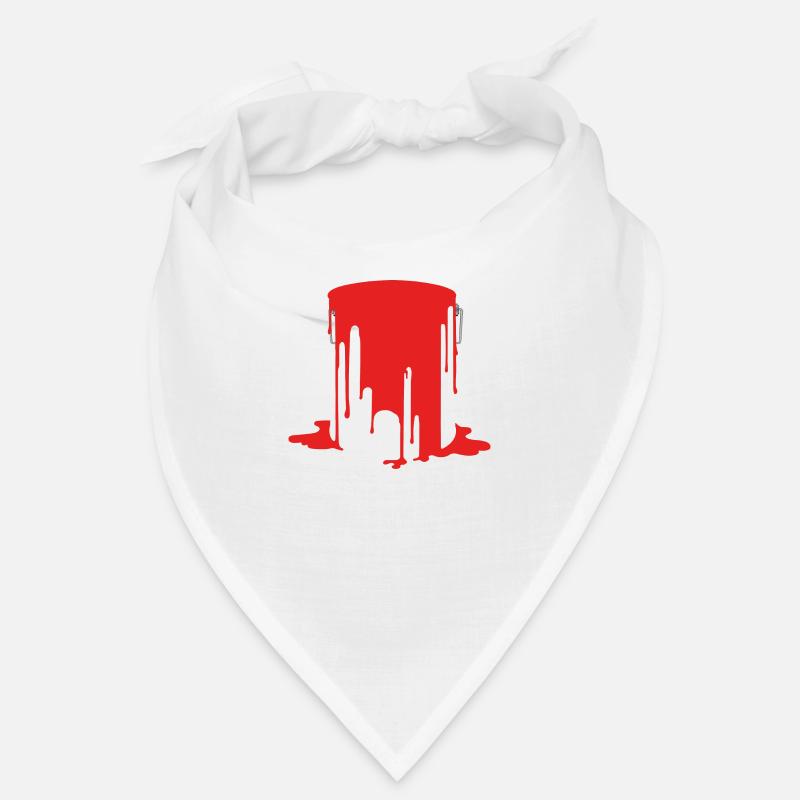 Offener Farbeimer Bandana