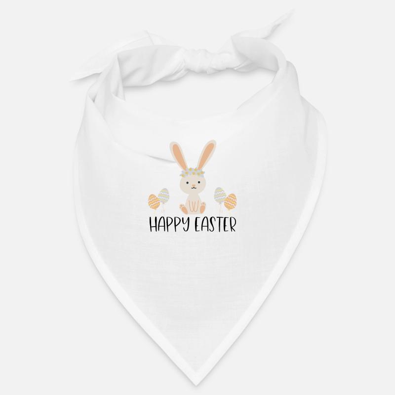 Happy Easter - lapin de Pâques Bandana