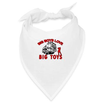 Lastwagen - Bandana - Weiß - Vorne