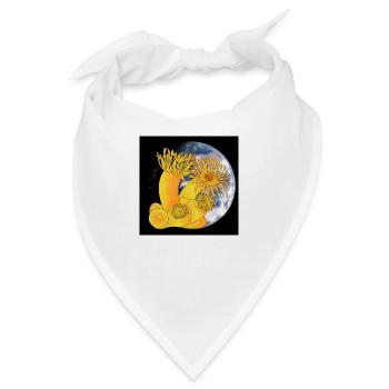 Korallen Polypen Korallen Planeten Erde - Bandana - Weiß - Vorne