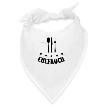 chefkoch - Bandana - Weiß - Vorne
