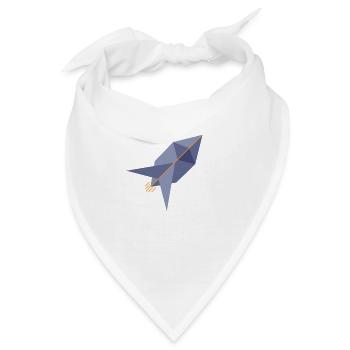Ethereum Rocket - Bandana - Weiß - Vorne