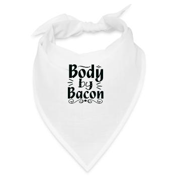 Body by Bacon - Bandana - Weiß - Vorne