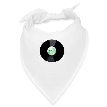 Vinyl - Bandana - Weiß - Vorne
