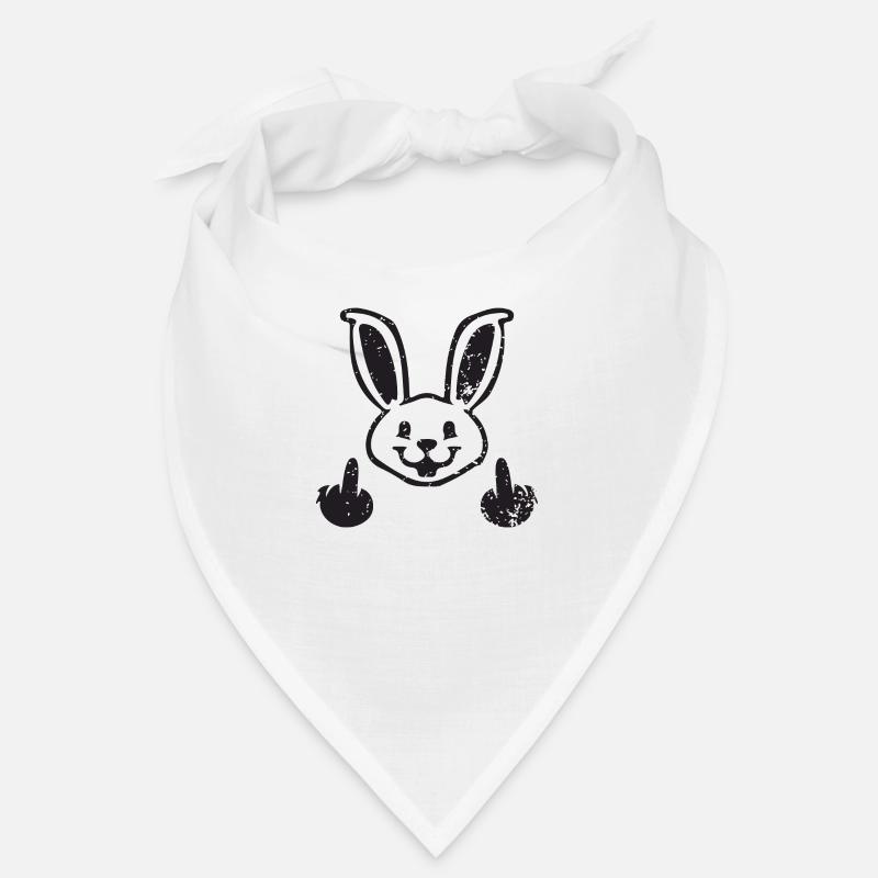 Cheeky Rabbit - frecher Hase - Mittelfinger Bandana