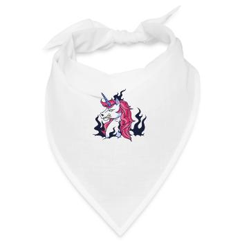 Unicorn - Bandana - Weiß - Vorne
