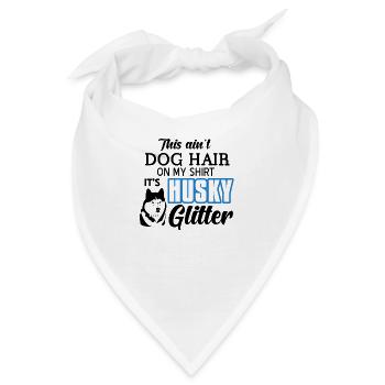 Sibirischer Husky - Bandana - Weiß - Vorne
