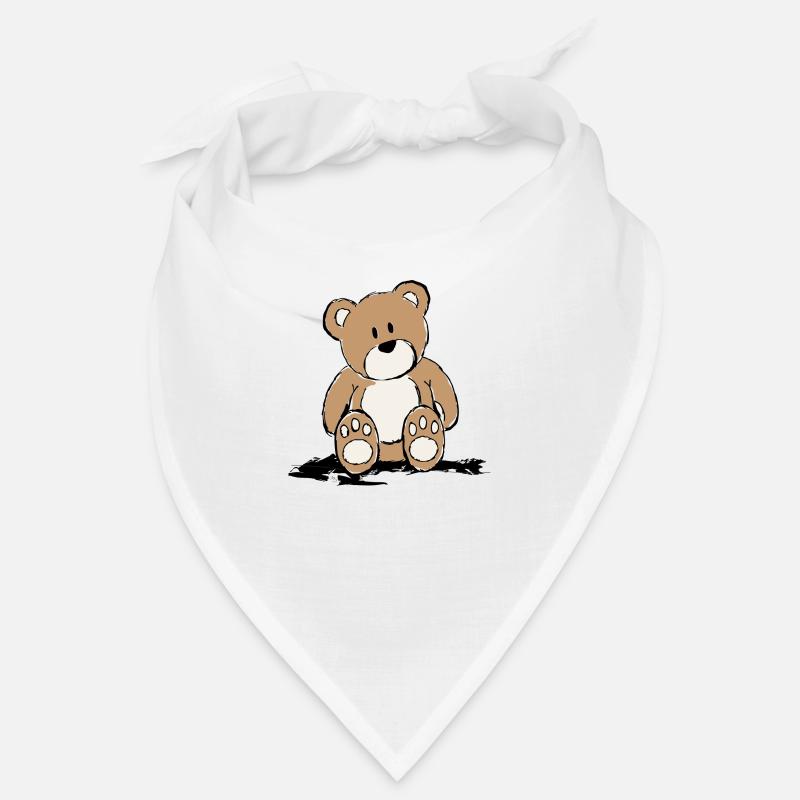 Teddy sitzend Bandana