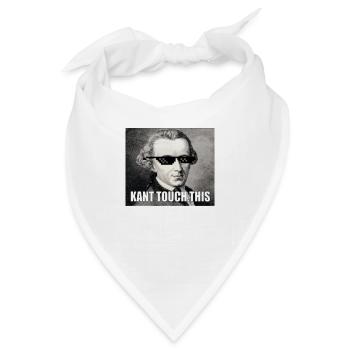 Kant Touch This - Bandana - Weiß - Vorne