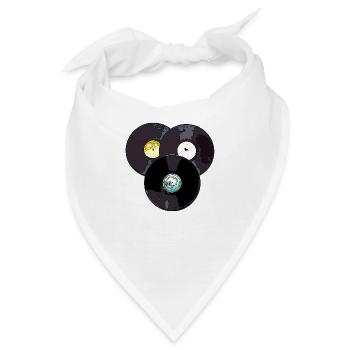 VINYL - Bandana - Weiß - Vorne