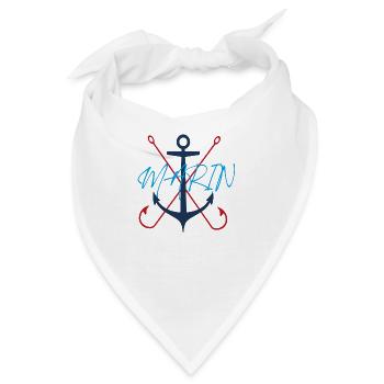 MARIN - Bandana - Weiß - Vorne