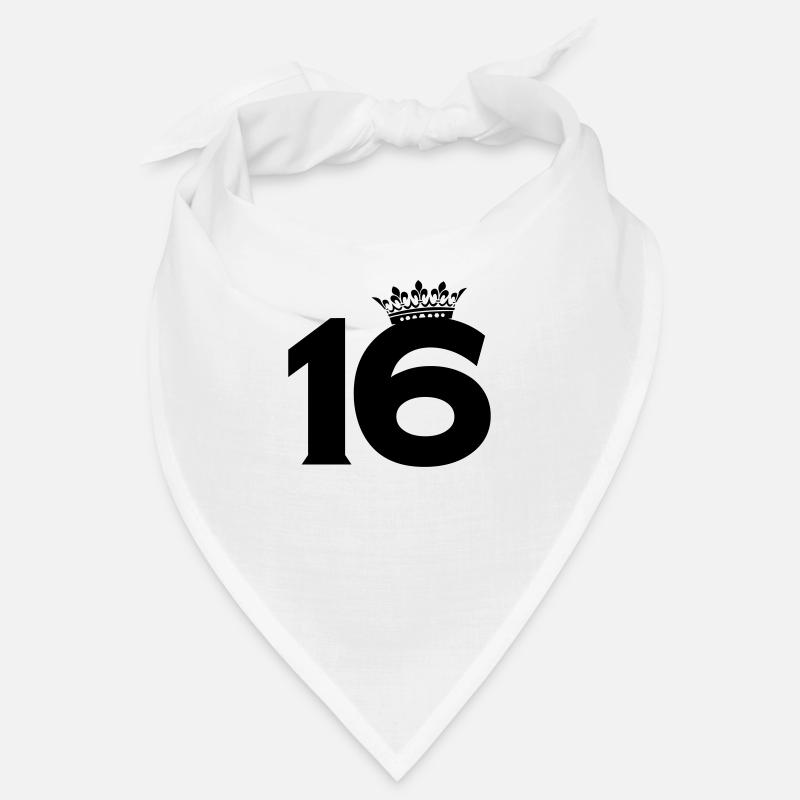 16 crown Bandana