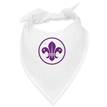 Pfadfinder / Pfadfinder - Bandana - Weiß - Vorne